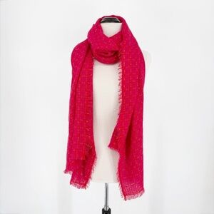 Jane Carr The Tile Scarf in Metallic Cashmere